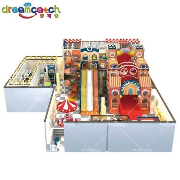 funny castle series indoor play area design