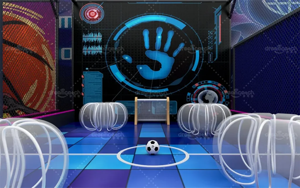 customized indoor trampoline park equipment