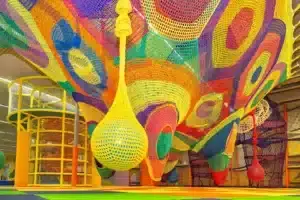indoor rainbow net playground dreamcatch