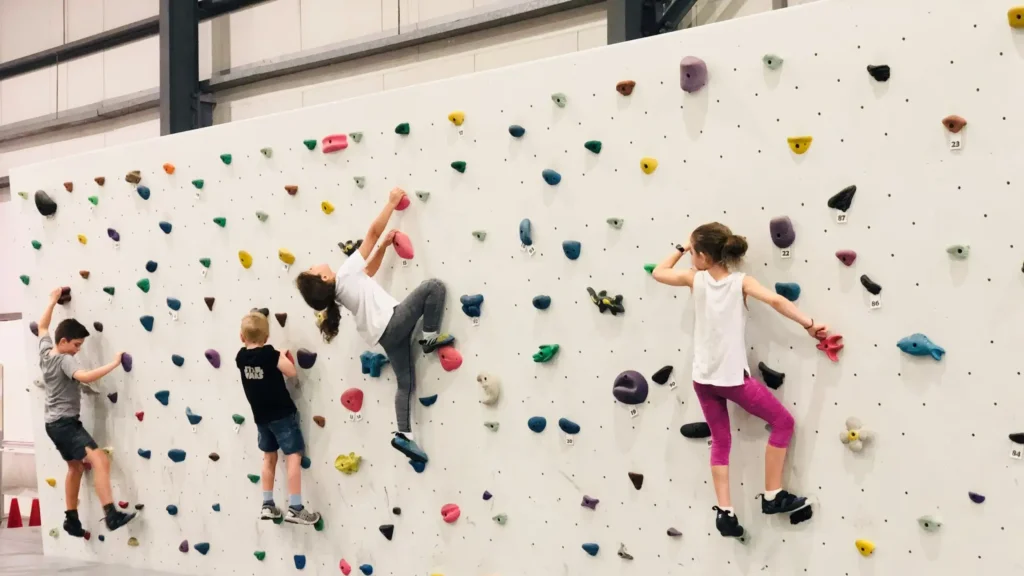interactive climbing wall