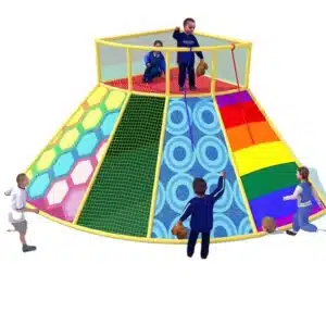 rainbow net climbing station