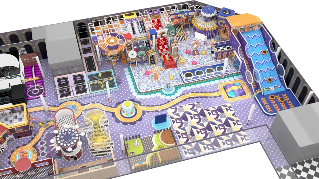 Large Sized Indoor Playground