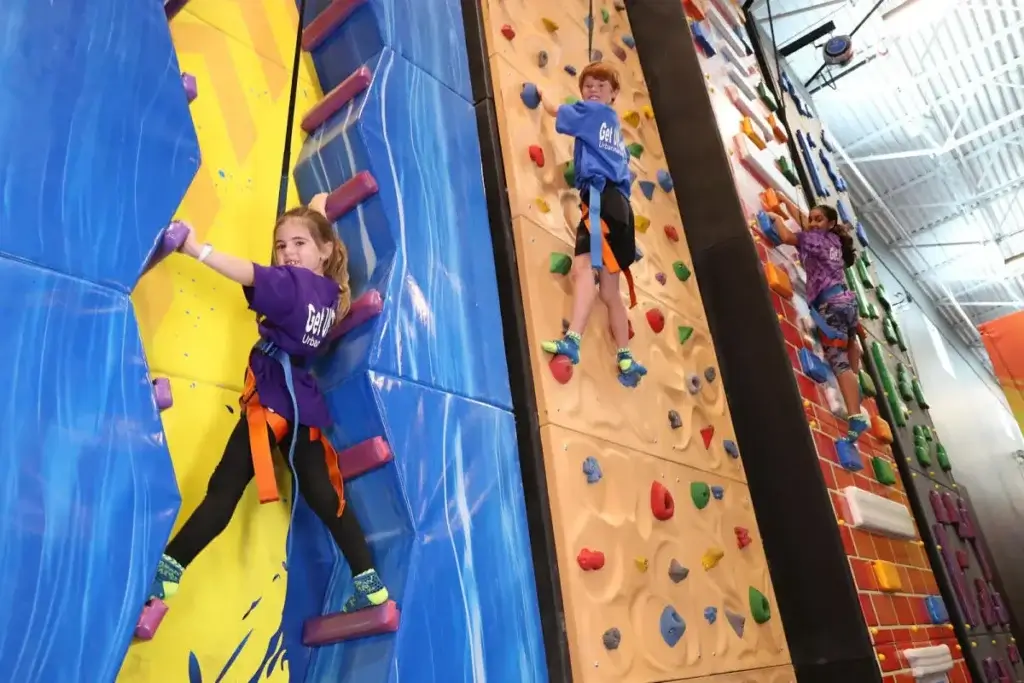 indoor climbing wall