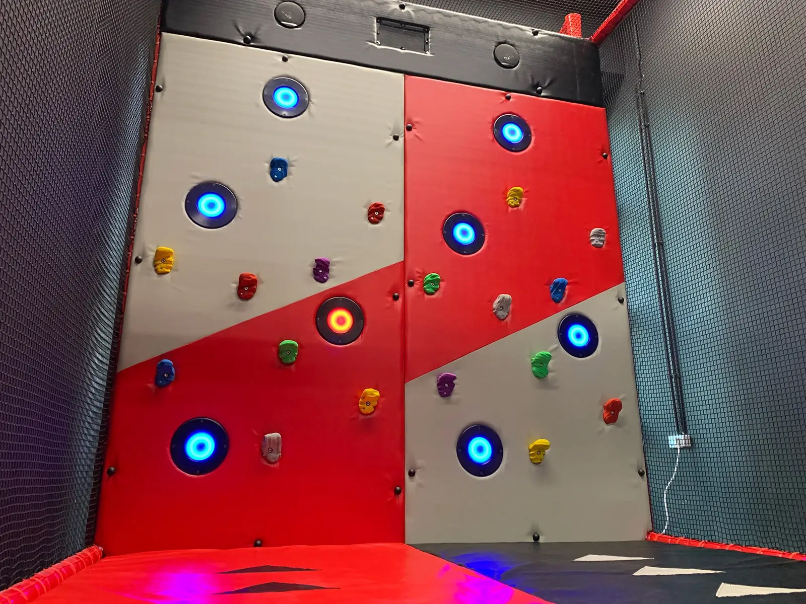 Interactive Climbing Wall