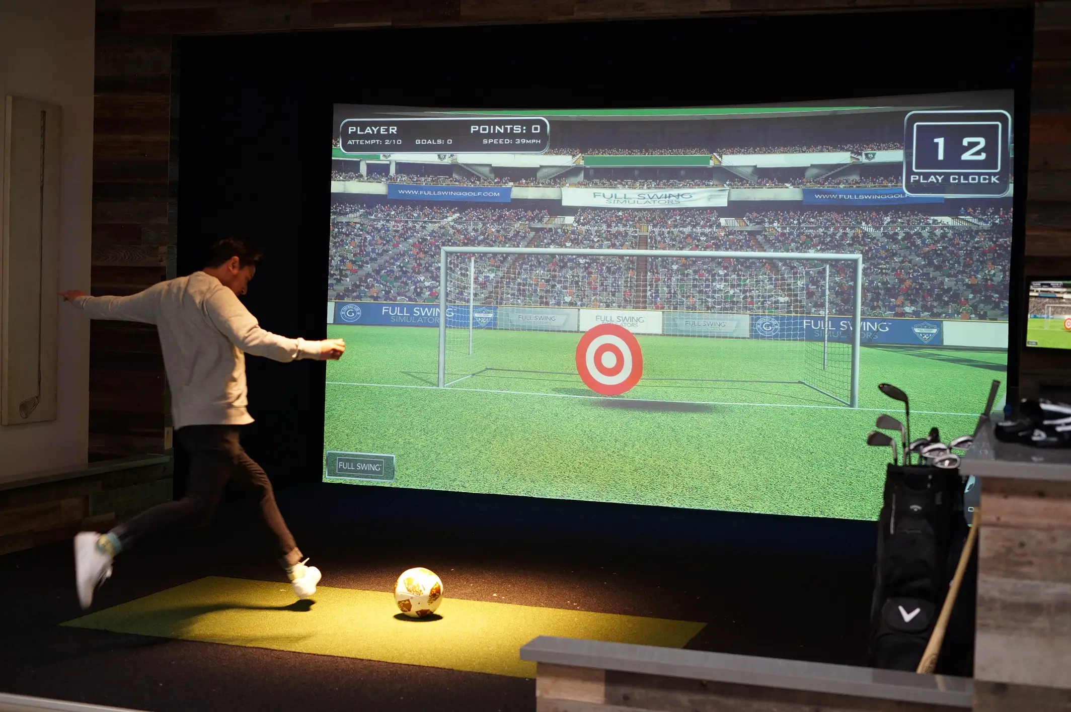 interactive sports football game