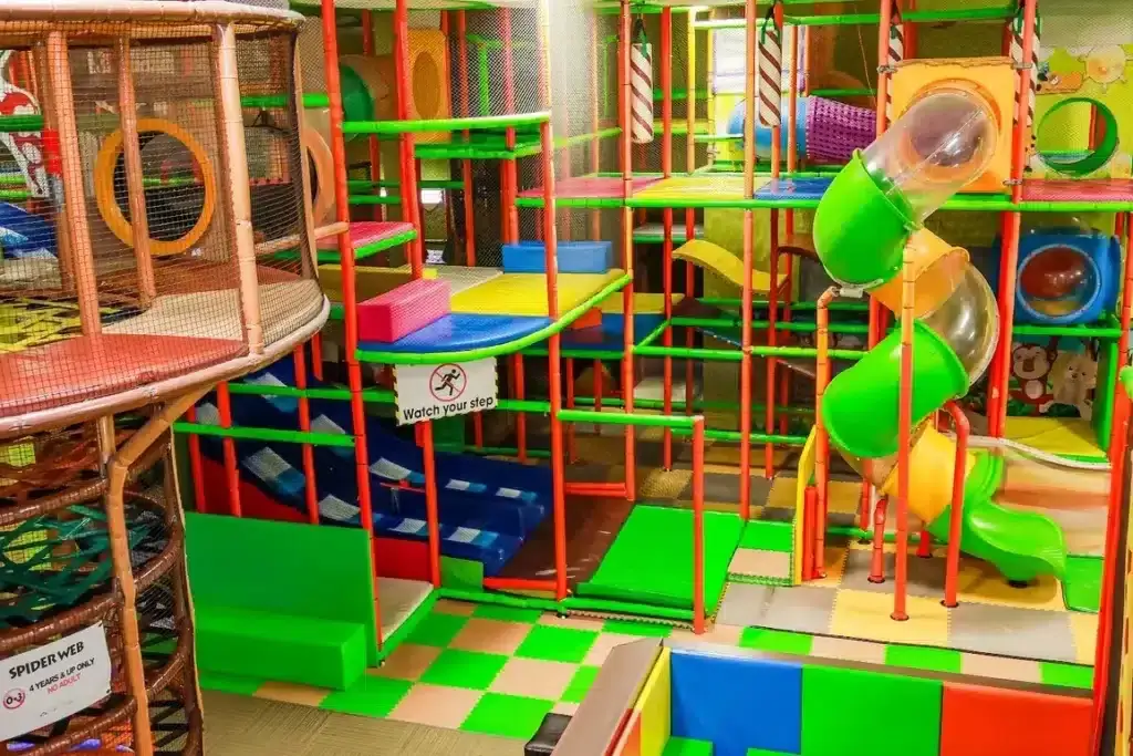 multi-level climbing structures