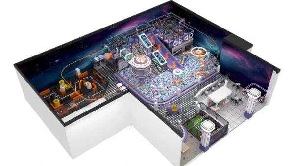 Indoor Playground Commercial Equipment For Family Entertainment Center - 图片 2