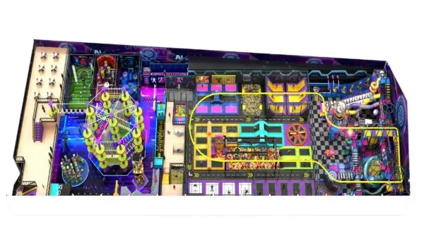 Interactivity Adventure Entertainment Center Indoor Play Structure - 图片 3