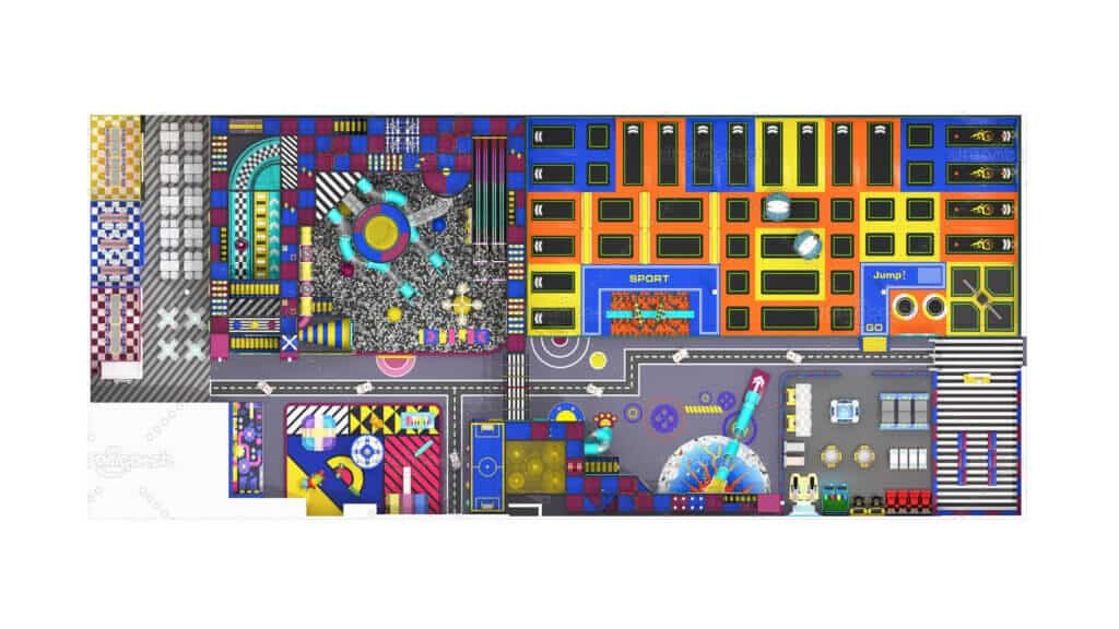 comprehensive trampoline park