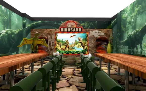 Jurassic Jungle Theme Indoor Playground | Dream Catch Playground Manufacturer - 图片 4