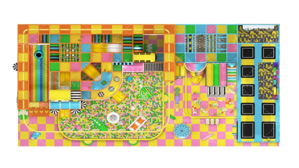1500 sqm Indoor Playground equipment - Guangdong Dream Catch Recreation Equipment Co., Ltd.