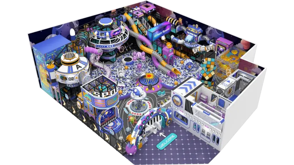 Dream Catch - Playground 3D Visual Design
