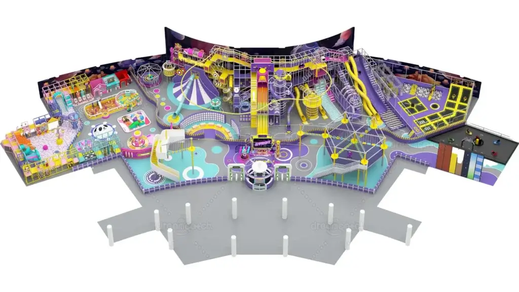 5000 Sqm Indoor Playground Equipment - Guangdong Dream Catch Recreation Equipment Co., Ltd.