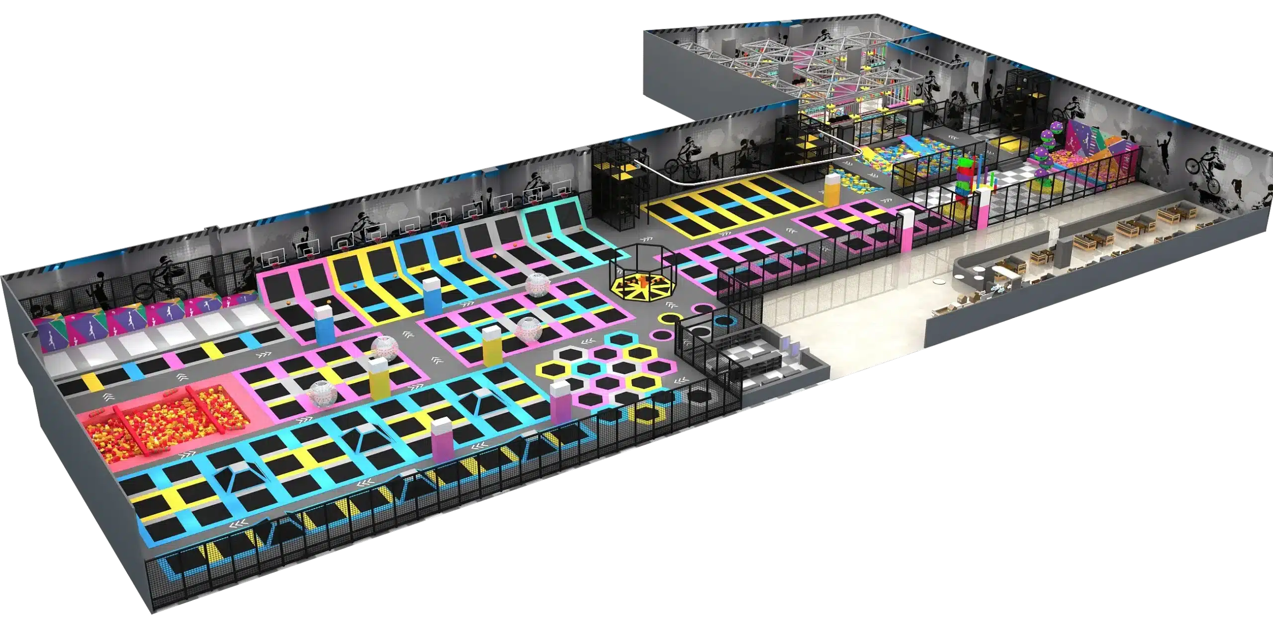 Competitive Trampoline Park