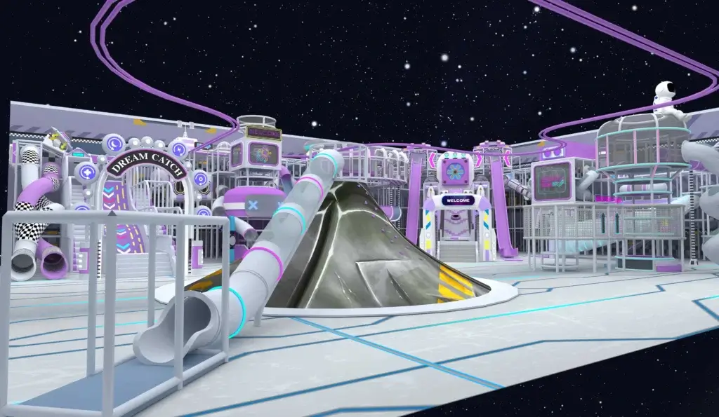 Space Theme Indoor Playground