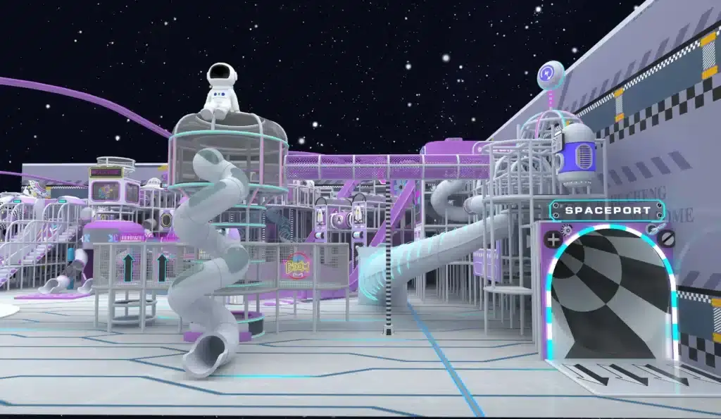 Space Theme Indoor Playground