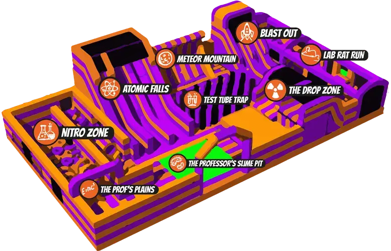 inflatable bounce park