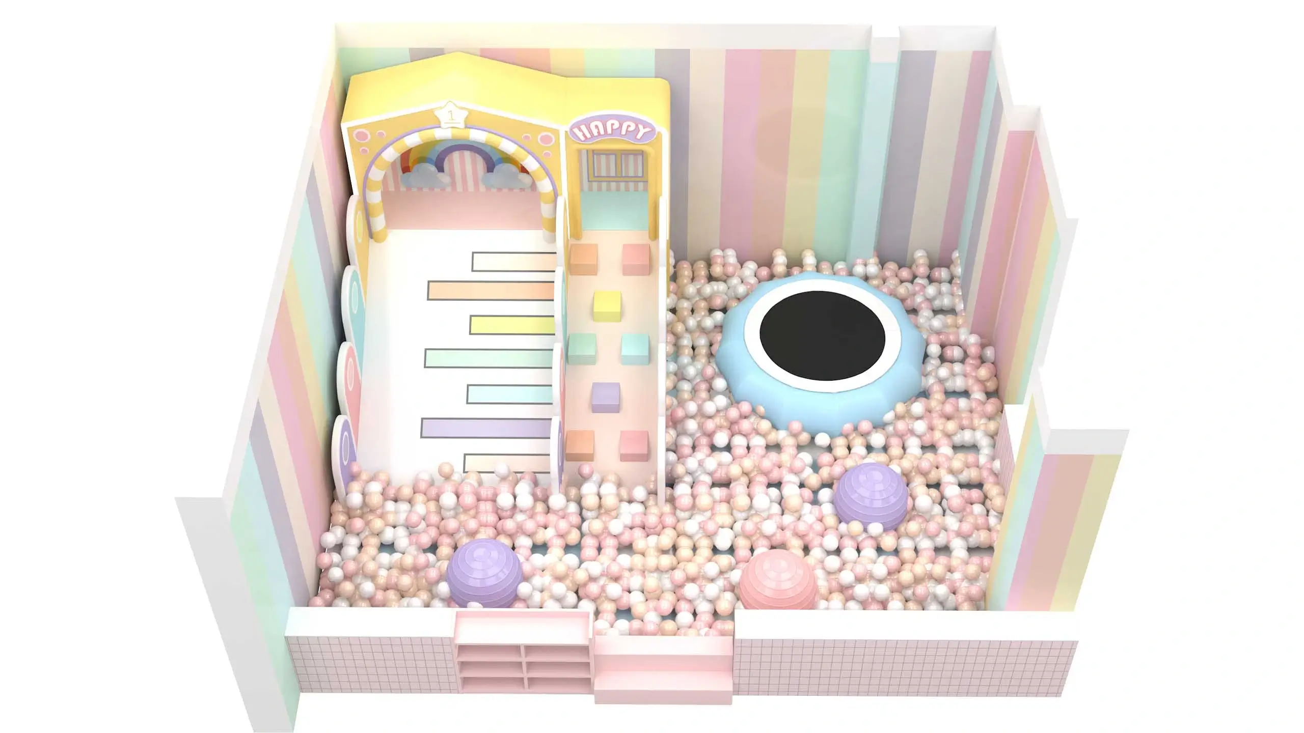 Ball Pit Slide - Guangdong Dream Catch Recreation Equipment Co., Ltd.