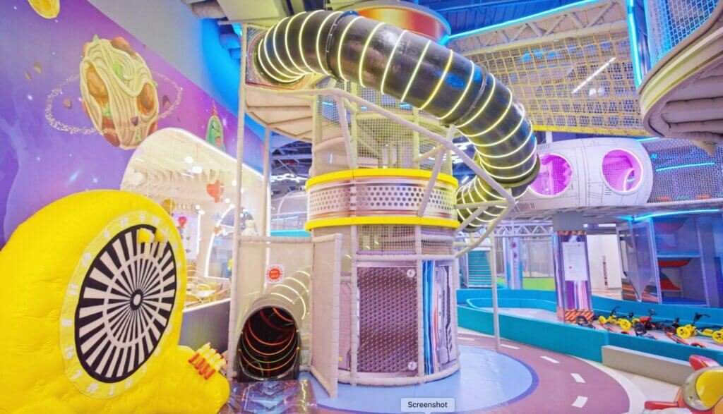 Leo & Loona Space Theme Playground Equipment