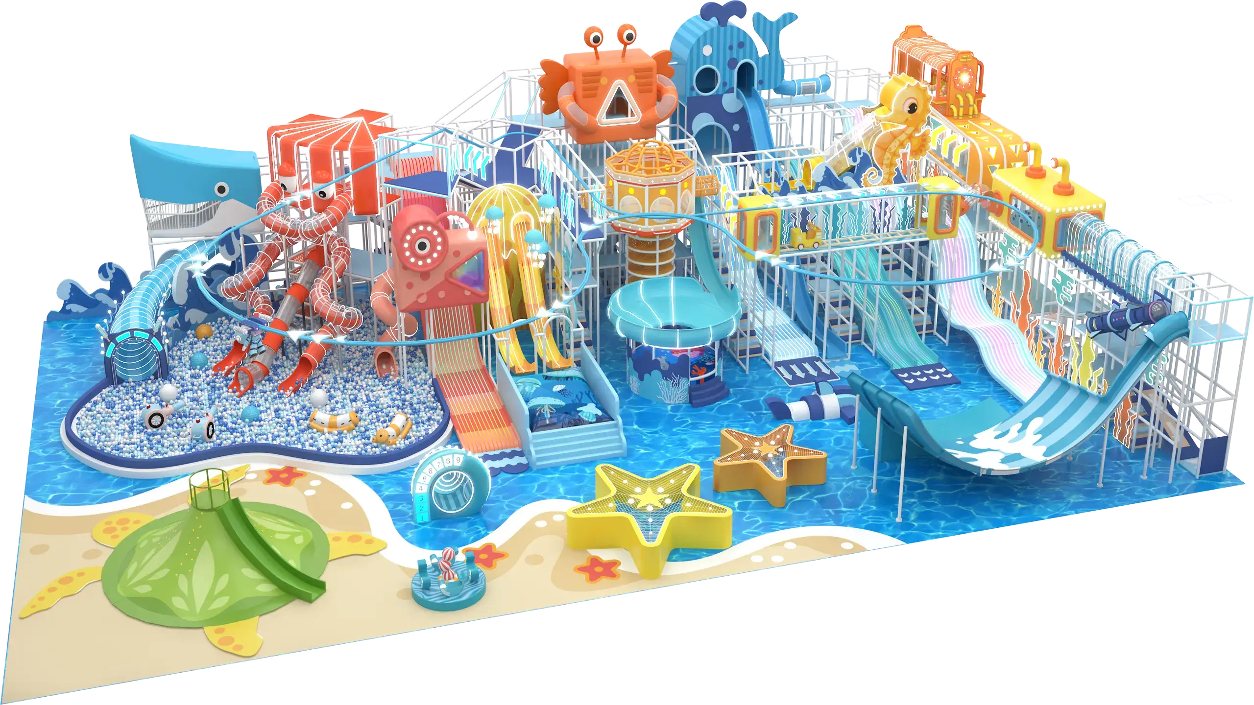 ocean theme playground design