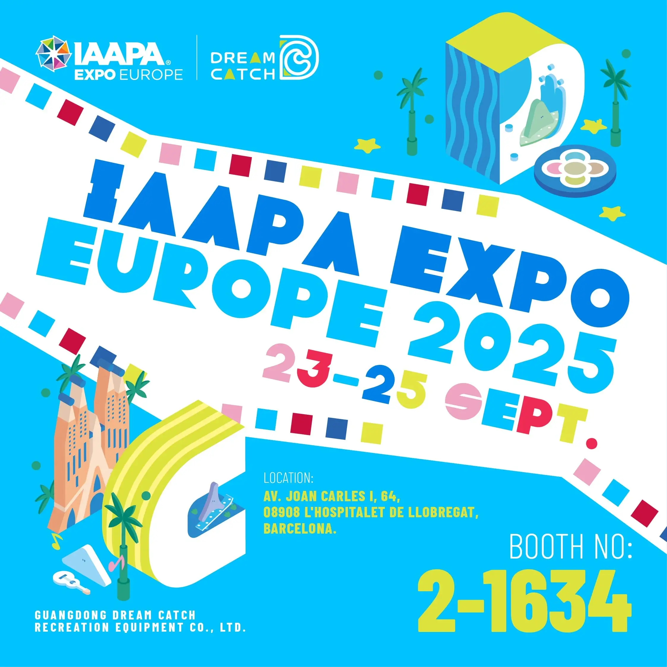 IAAPA Europe 2025 - Guangdong Dream Catch Recreation Equipment Co., Ltd.