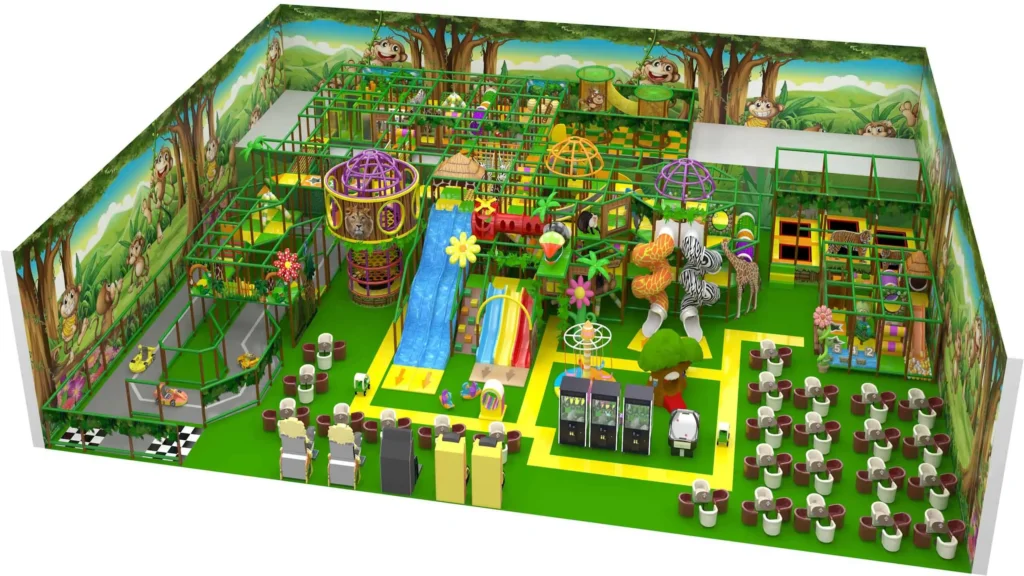 Forest Theme Play Structure