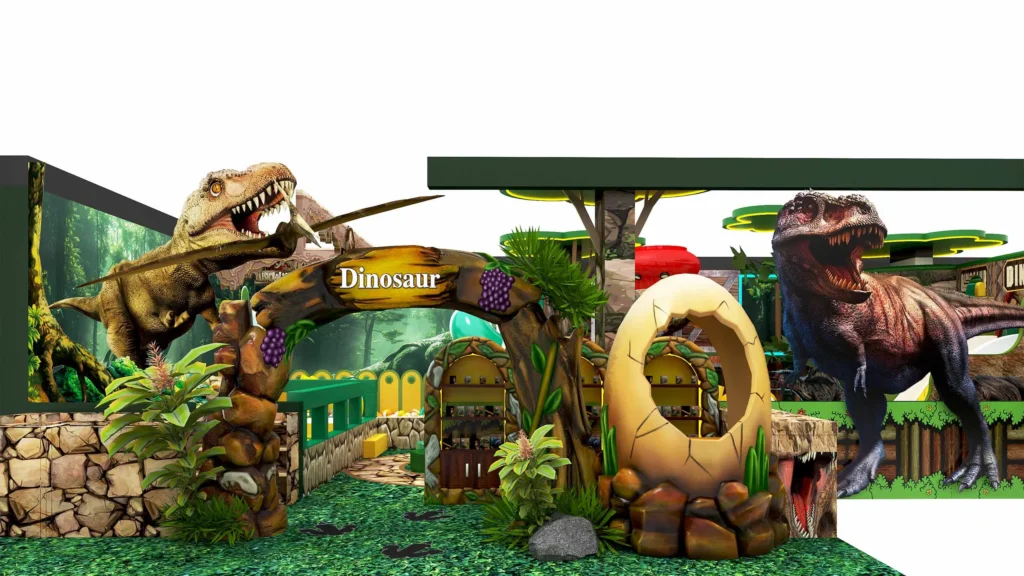 Dinosaur Theme Playground Equipment - Guangdong Dream Catch Recreation Equipment Co., Ltd.