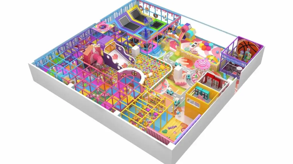 Candyland Theme playground design - Guangdong Dream Catch Recreation Equipment Co., Ltd.