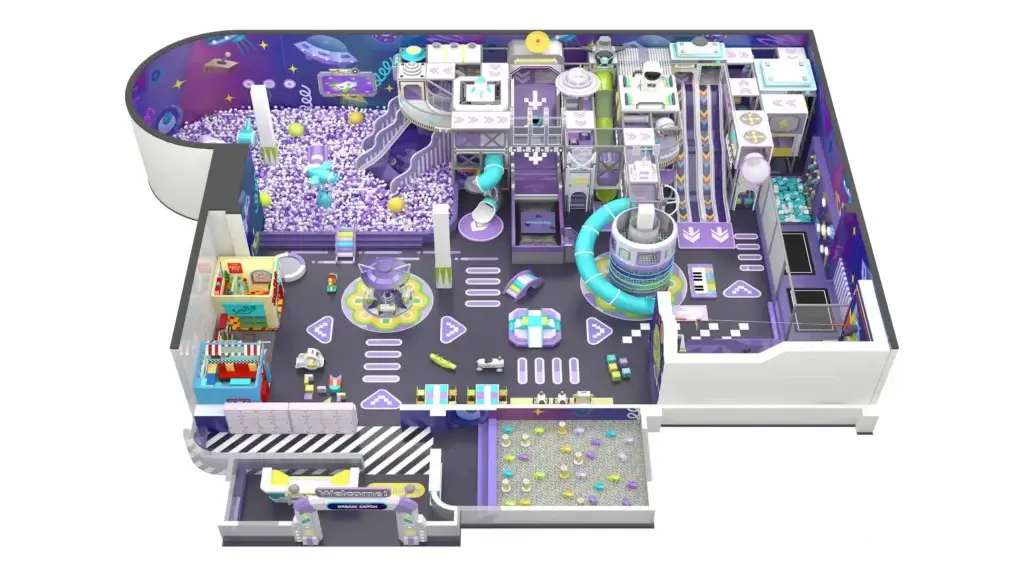 Space Theme Playground Design