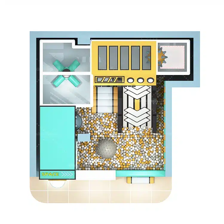 Compact Soft Play For Small Venue - Indoor Play Structure