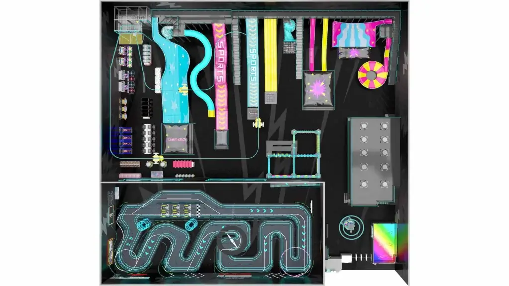 Slide City Layout - Guangdong Dream Catch Recreation Equipment Co., Ltd.