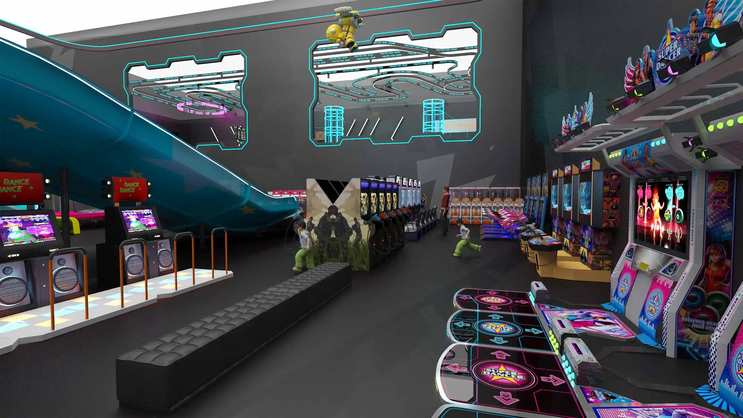 Slide City - Arcade - Guangdong Dream Catch Recreation Equipment Co., Ltd.