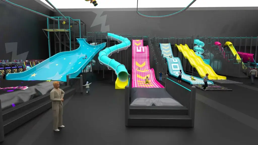 Slide City - Playground Equipment Supplier - Guangdong Dream Catch Recreation Equipment Co., Ltd.