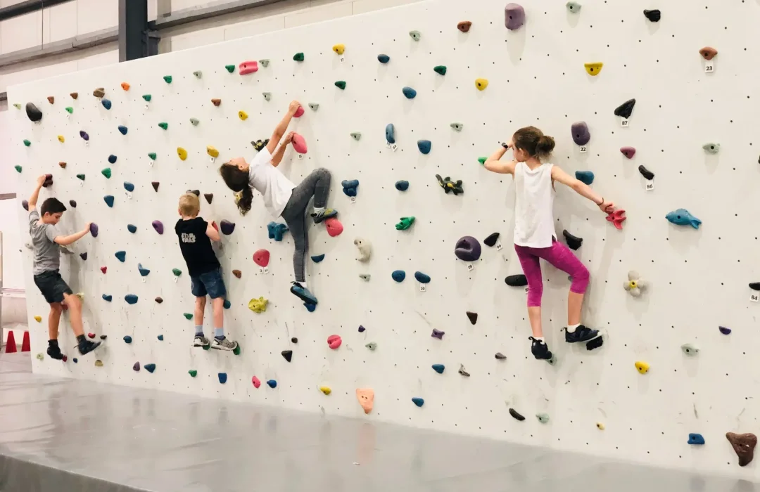 interactive climbing wall